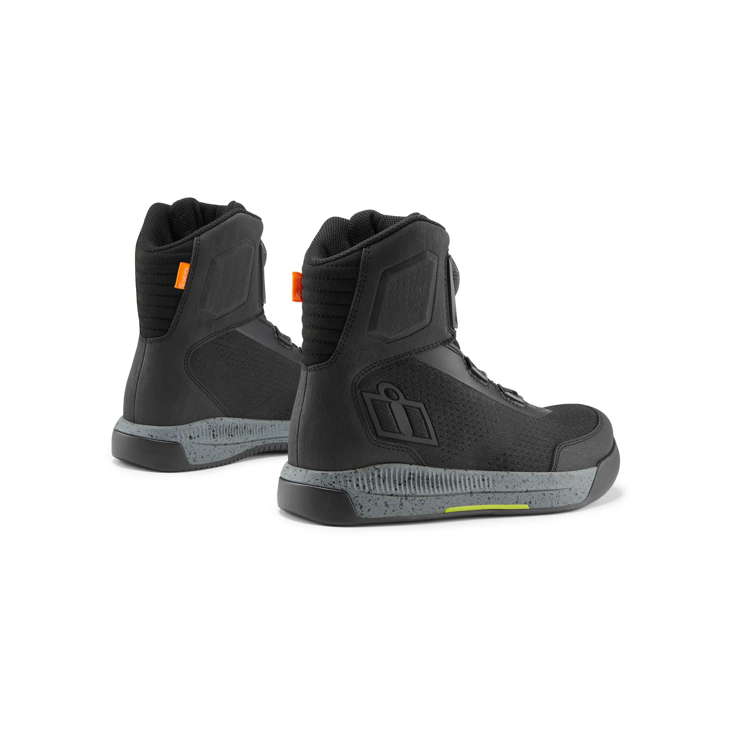 Mens Icon Overlord Vented CE Black‎ Boa Motorcycle Riding Ankle Boots Size 14 M 2023 ICON OVERLORD VENTED CE MOTORCYCLE STREETBIKE VENTED  main image 4