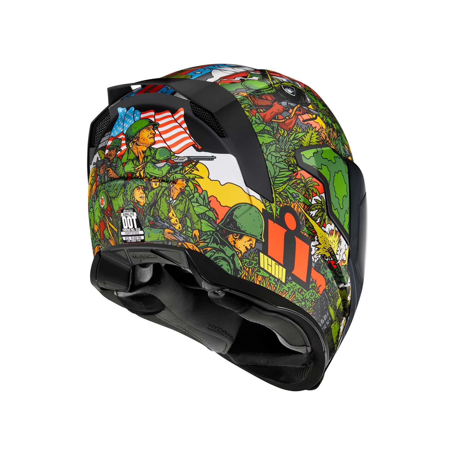 Icon Airmada Casco Icon Airflite Icon Airmada Sauvetage Motorcycle