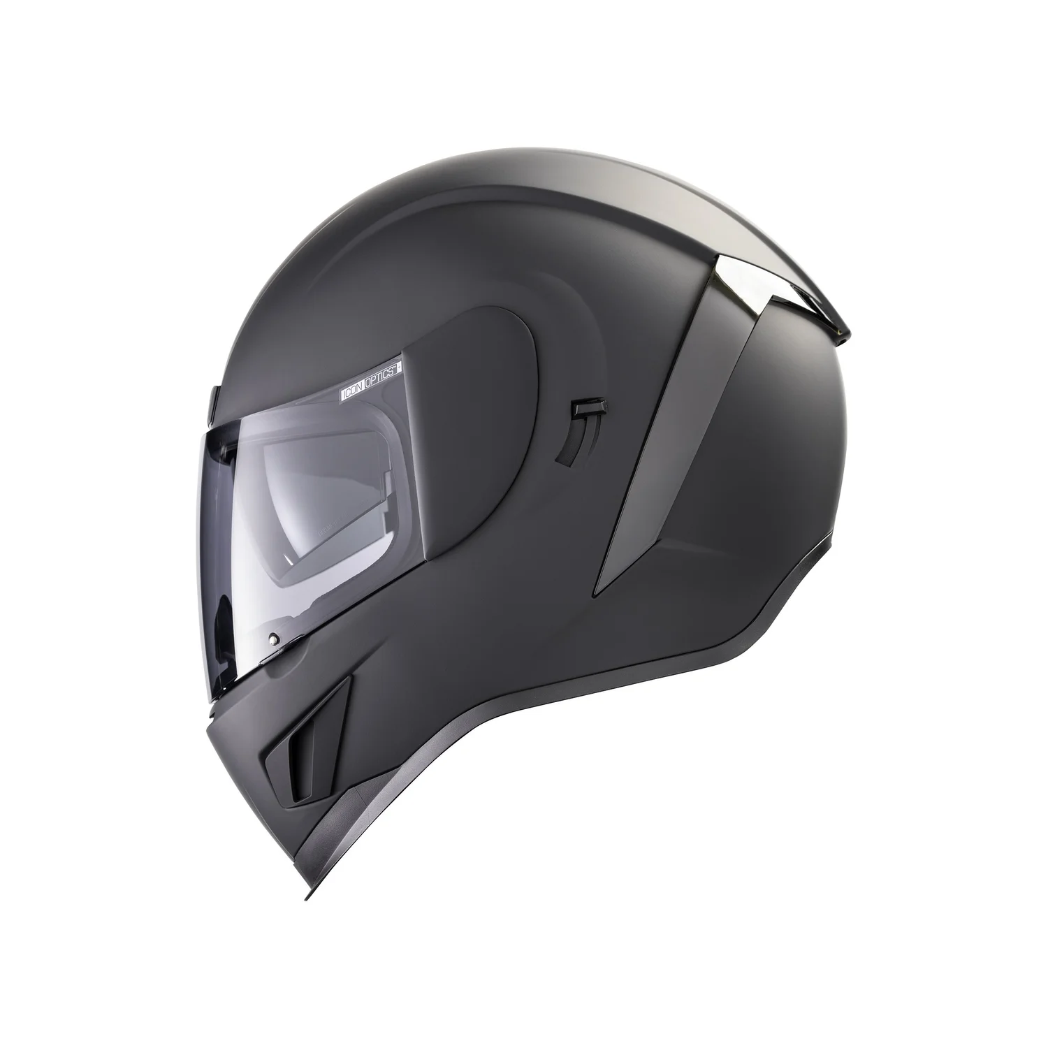 Airform Dark Helmet Ride Icon Airform Dark Helmet Ride Icon