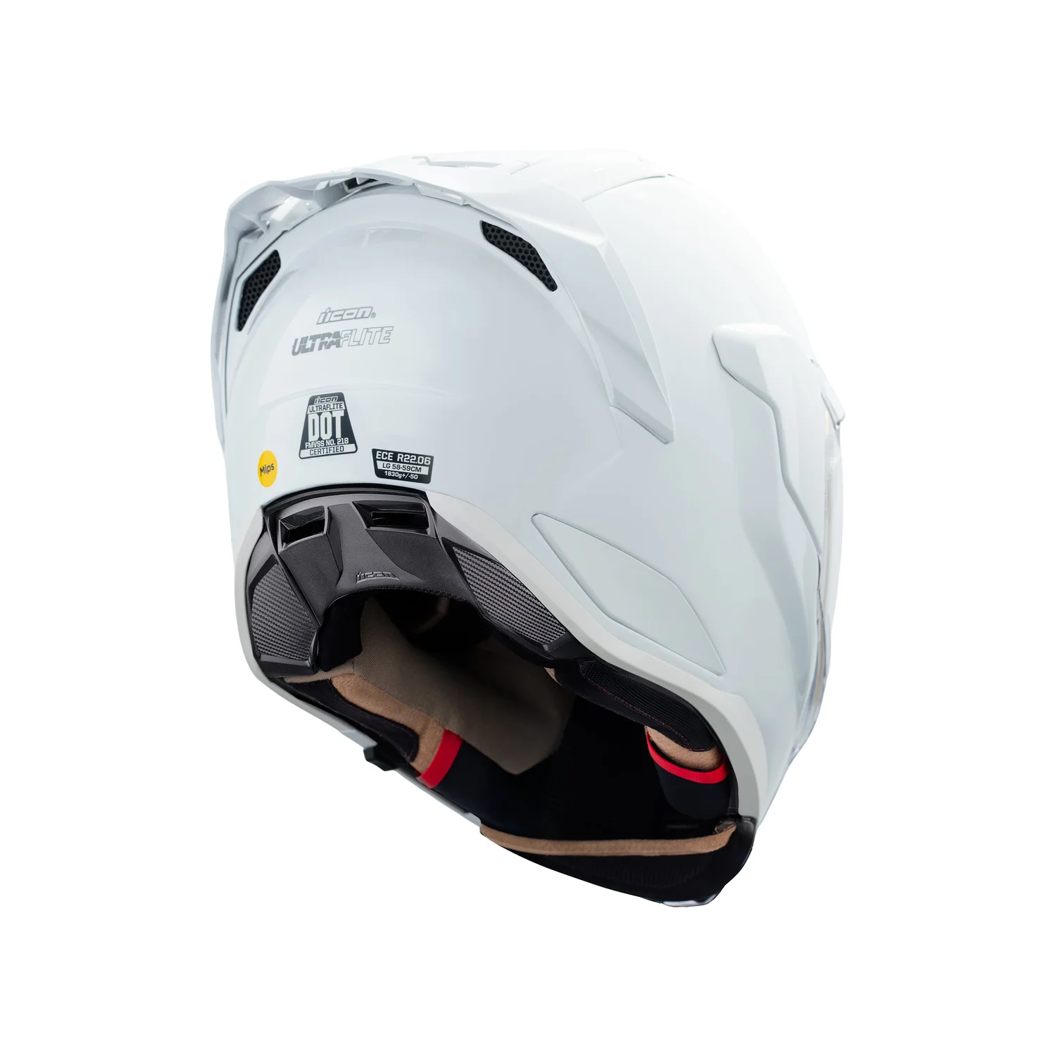 icon airflite white helmet Ultraflite - Rizz Rizz - MIPS® - The Icon Airflite Motorcycle Helmet is part of the latest Icon collection Motorcycle Helmet Rst Riding Gear