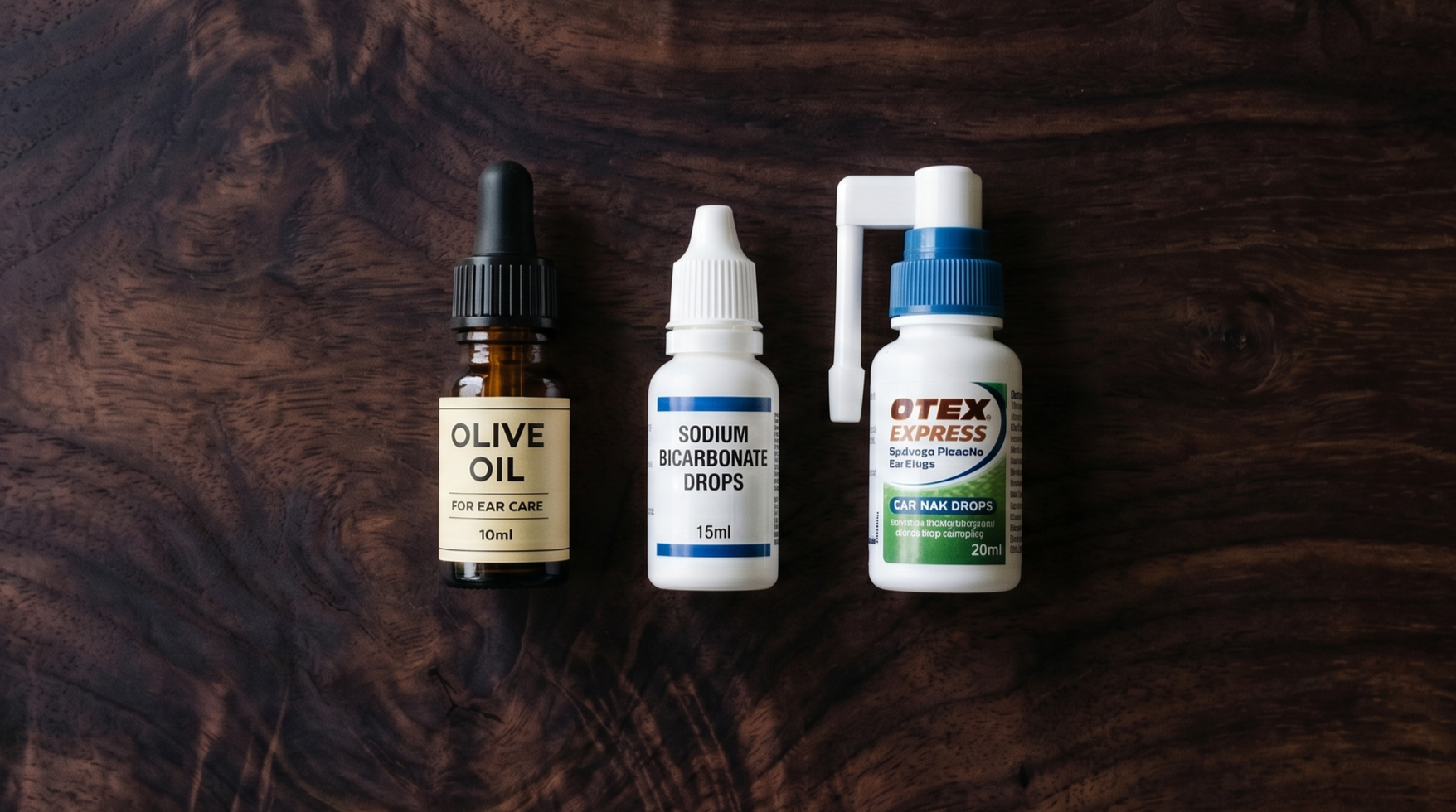 Olive Oil vs Sodium Bicarbonate vs Hydrogen Peroxide: Which Ear Drops Should You Use?