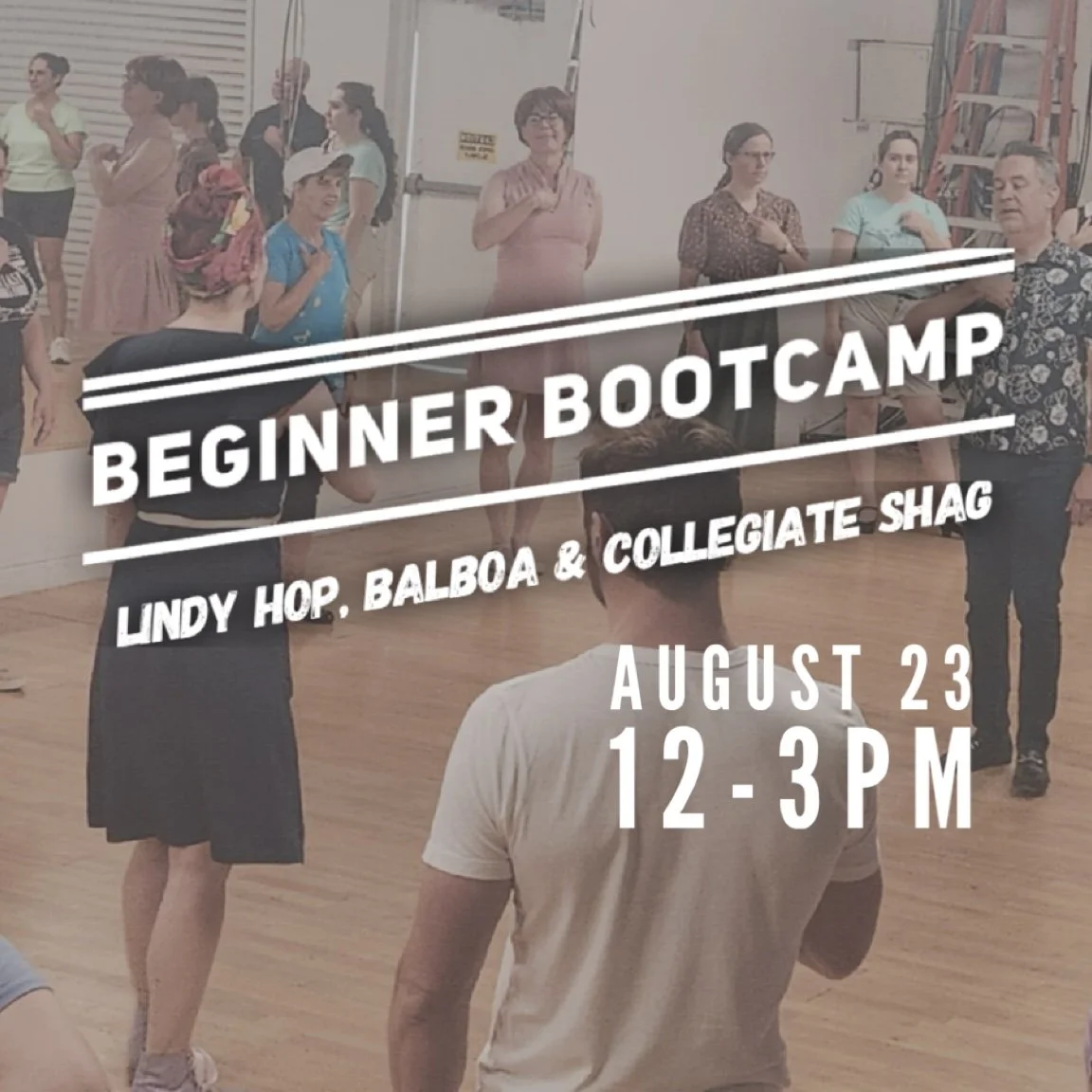 Beginner Bootcamp: Learn the Basics of Lindy Hop, Balboa & Collegiate Shag!