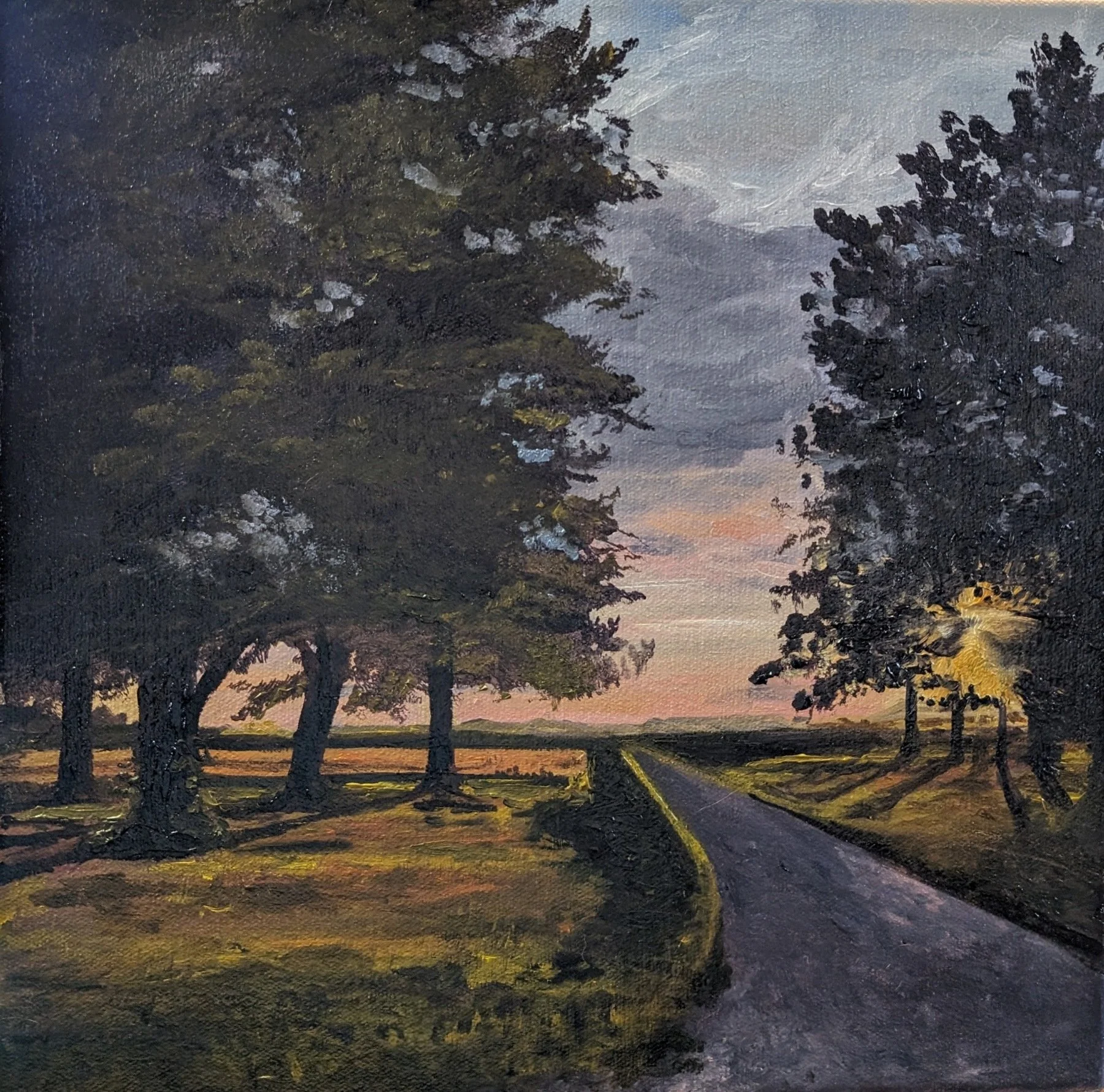 Home 
12"x12" 
oil on canvas
unframed, 1.5" deep canvas