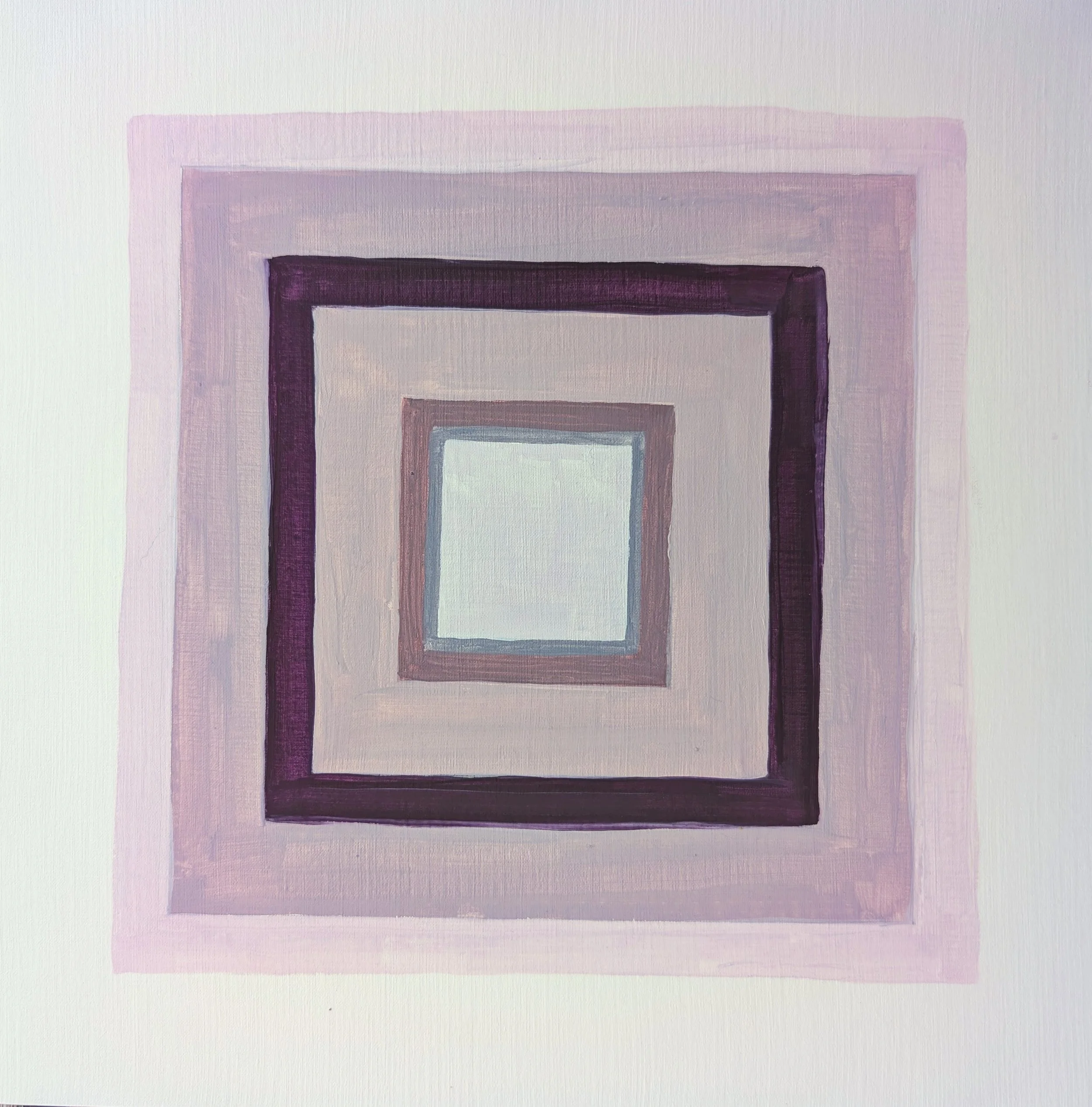 Dreams of Mauve
12"x12"
oil on paper
unframed