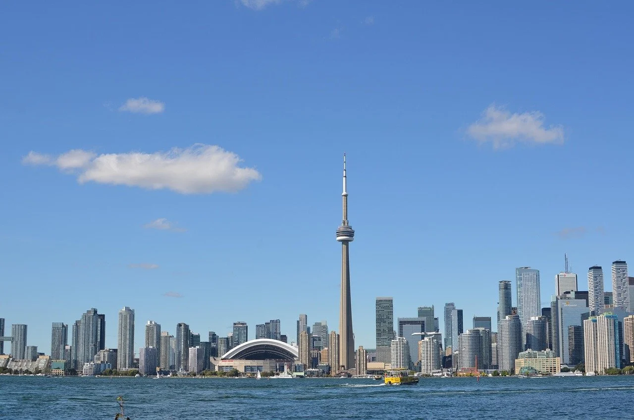 CN tower and City of Toronto
