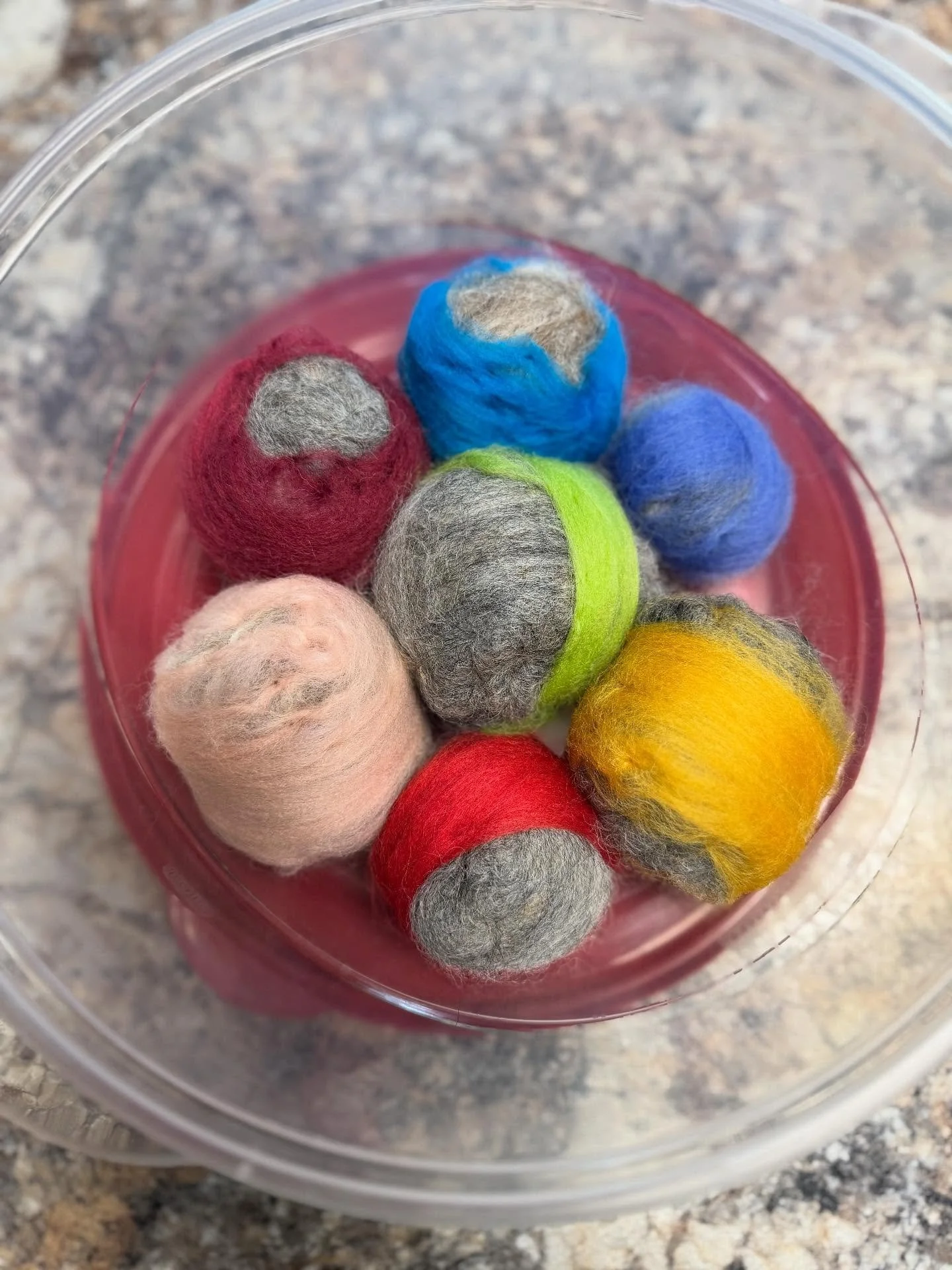 Make some cat toys with me! Once they&rsquo;re dry I&rsquo;ll add some spritzes of cat nip after. They&rsquo;ll be available @artsvillefest on October 4th! #cattoys #alpacawool #buylocal #handmade