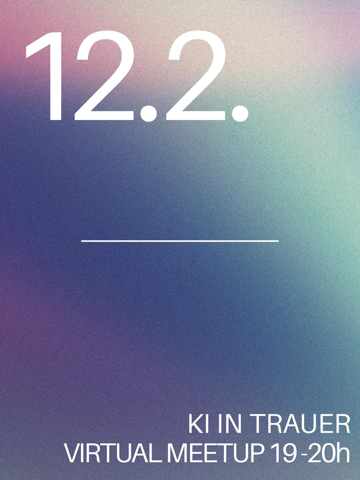 Jetzt Anmelden! 
Im n&auml;chsten virtuellen Meetup (12.2. 19-20:00) machen wir einen kleinen Abstecher zur&uuml;ck zu unseren Wurzeln: Virtuelle Erinnerungsr&auml;ume.

Zu Gast: @trauer_mitten_im_leben_ , die einen digitalen Erinnerungsraum f&uuml;r