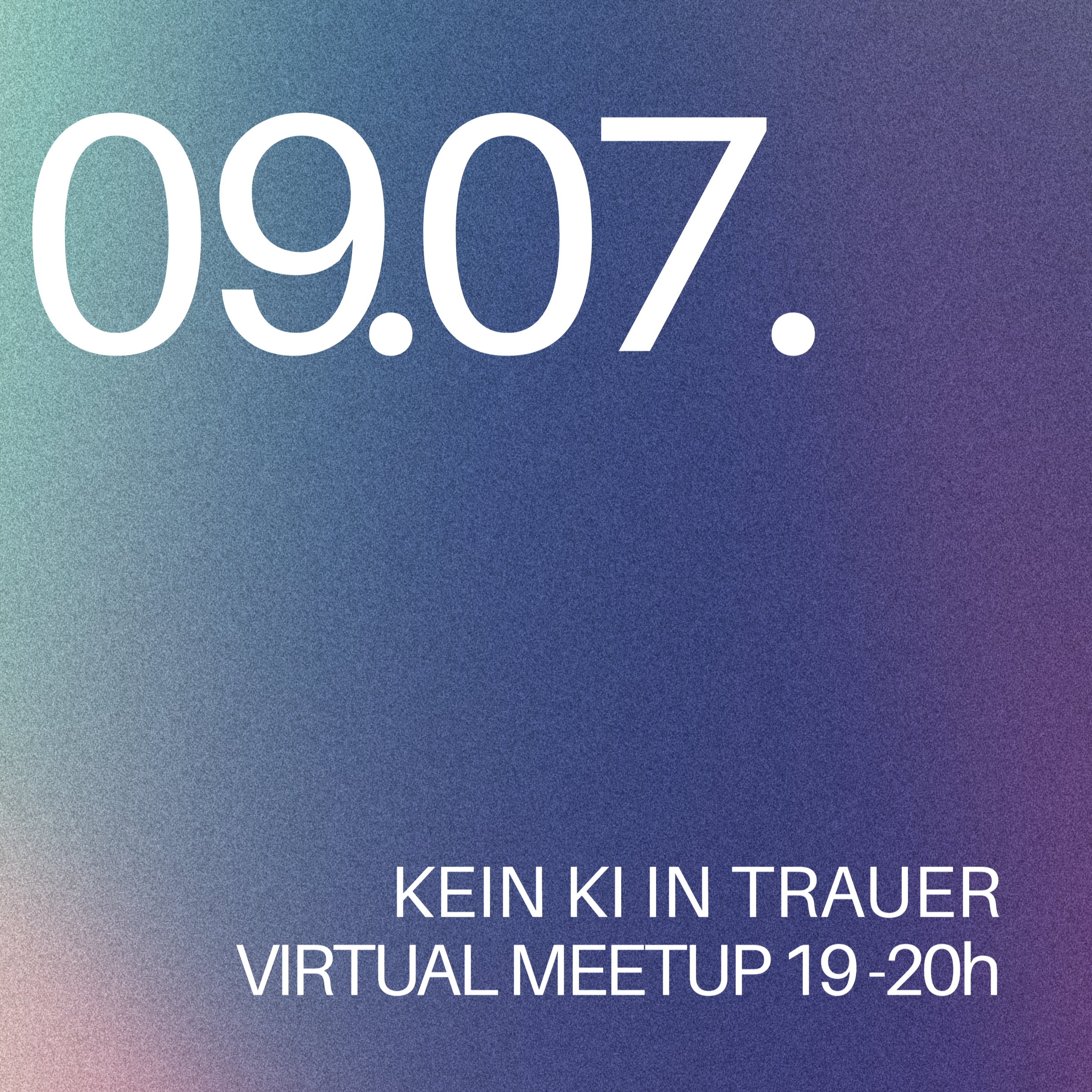 21. Virtuelles Meetup