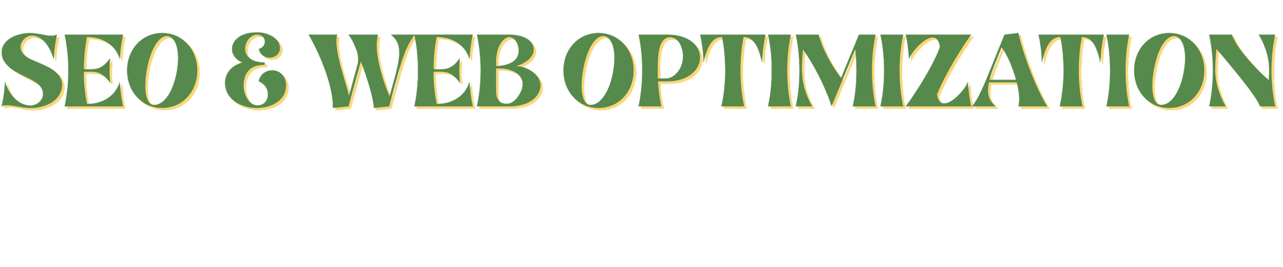 SEO and Web Optimization