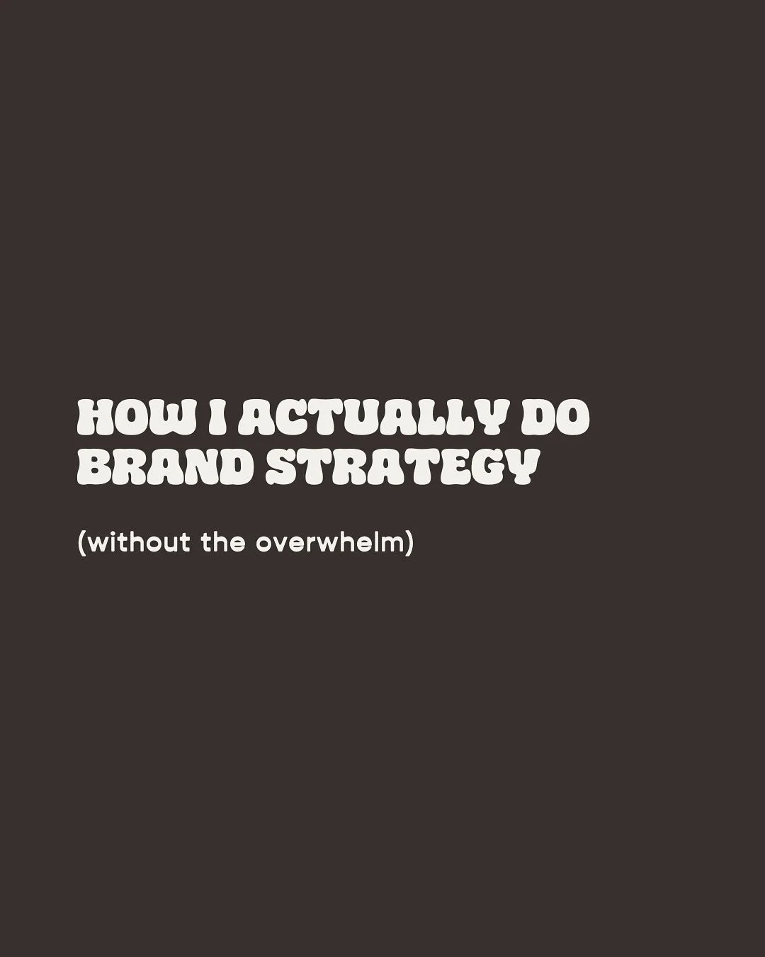 dude, brand strategy shouldn&rsquo;t feel like you&rsquo;re decoding ancient hieroglyphics.

most strategies fail because they&rsquo;re built for &ldquo;business brains&rdquo;, not for the way *your* brain actually works.

here&rsquo;s the thing: I s