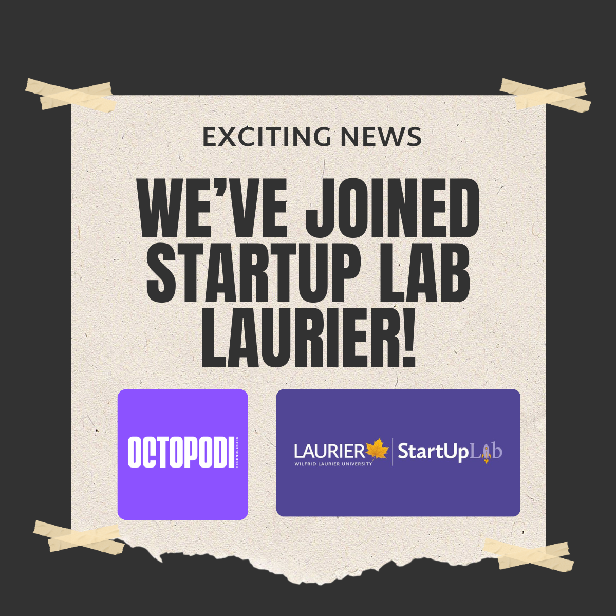 Octopodi Technologies Joins Startup Lab Laurier
