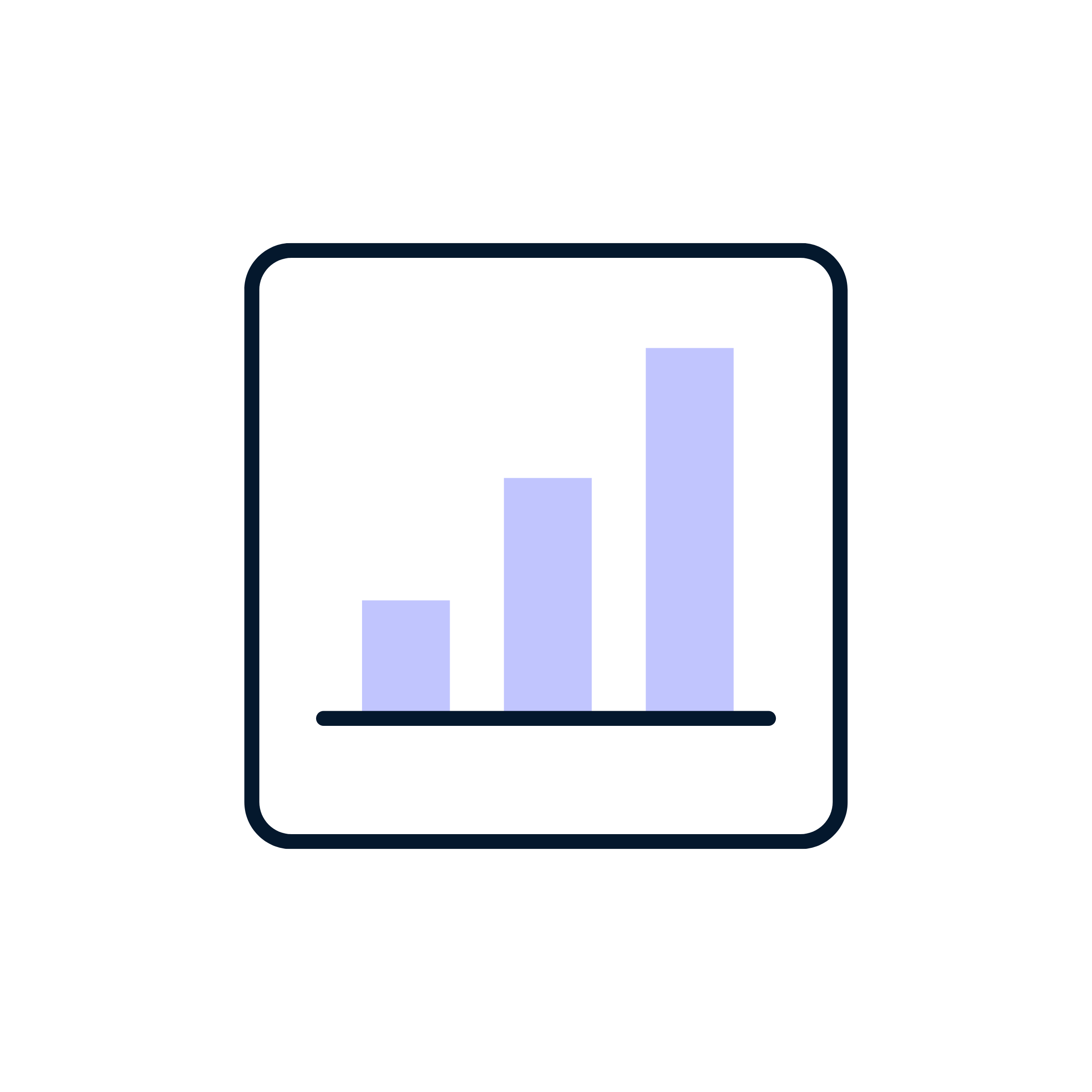 Digital illustration of a smartphone with a bar graph on the screen.