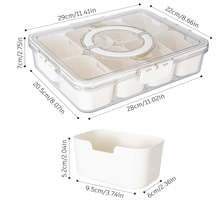 Travel Storage Snack Container