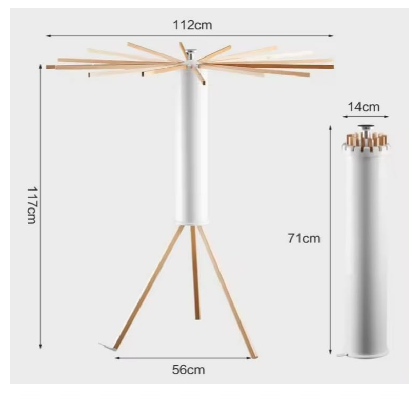 Portable Laundry Drying Rack