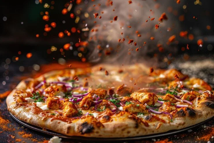 Tandoori Chicken Pizza