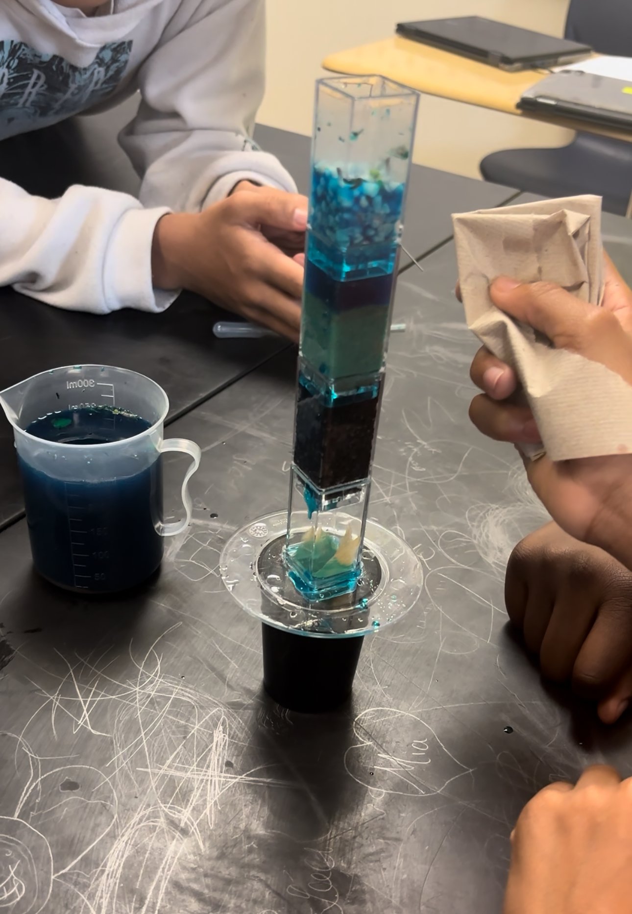 Learning about water filtration