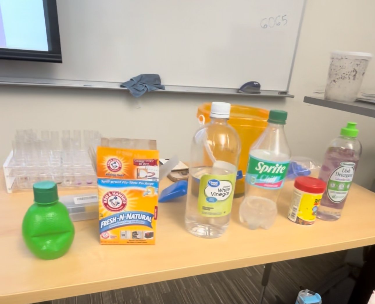 Pollutants added to water for pH testing