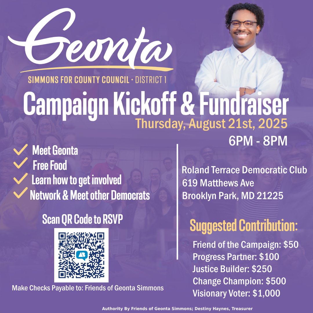 Official Kickoff & Fundraiser