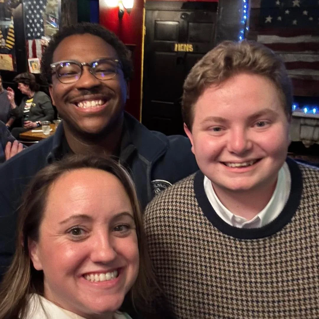 It was great taking a moment to celebrate my friend Conor on his graduation from the University of Baltimore. 🎊🎉Welcome to the UBalt alumni family!!!! #GoWithGeonta 💛💜