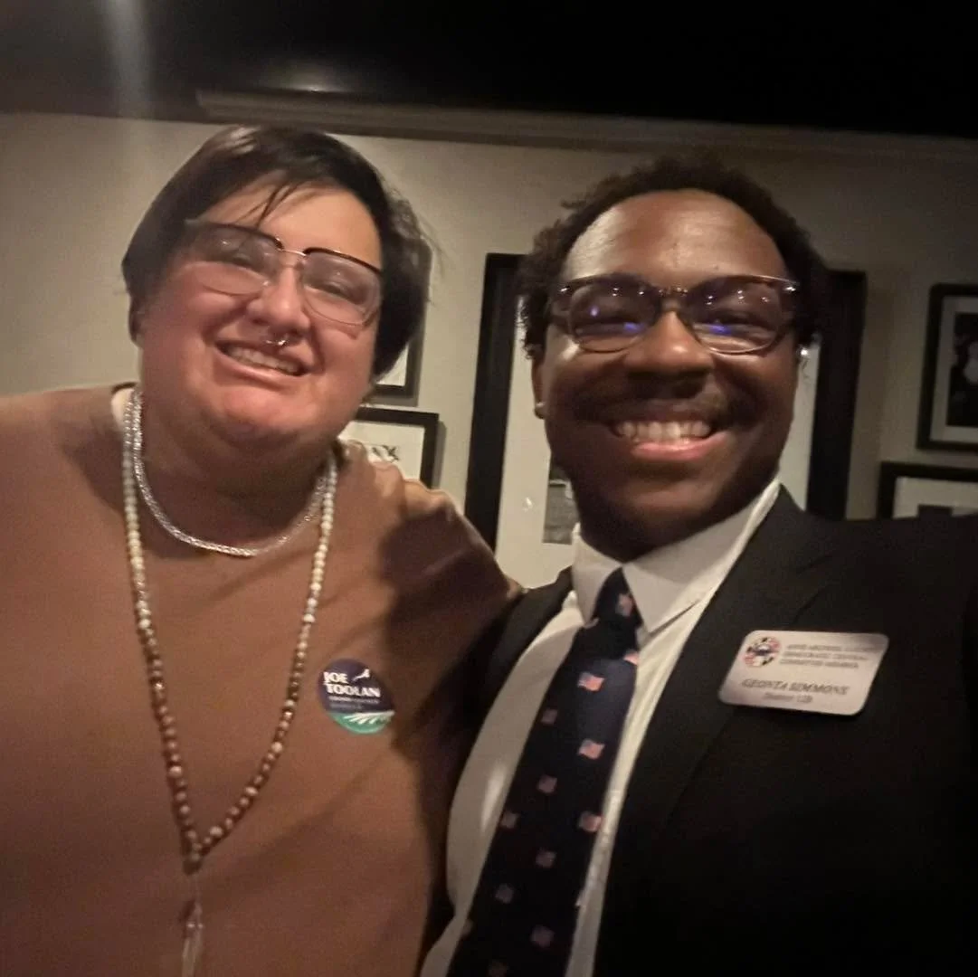 The Democratic Central Committee had an amazing holiday party this year! Thanks to everyone that showed up to support us. We&rsquo;re looking forward to an exciting 2026!!! #GoWithGeonta 💛💜 #VoteBlue