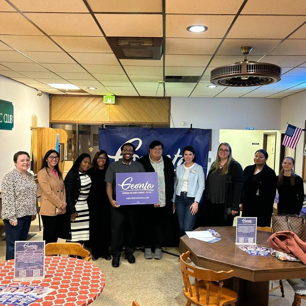 Yesterday I hosted my Spring Into Action Fundraiser ☀️🌸🌳 surrounded by community activists, close colleagues and friends. Thank you to my amazing host Jasmine M. Jackson, Register of Wills for Anne Arundel County. 

Also great having Casey Cameron 