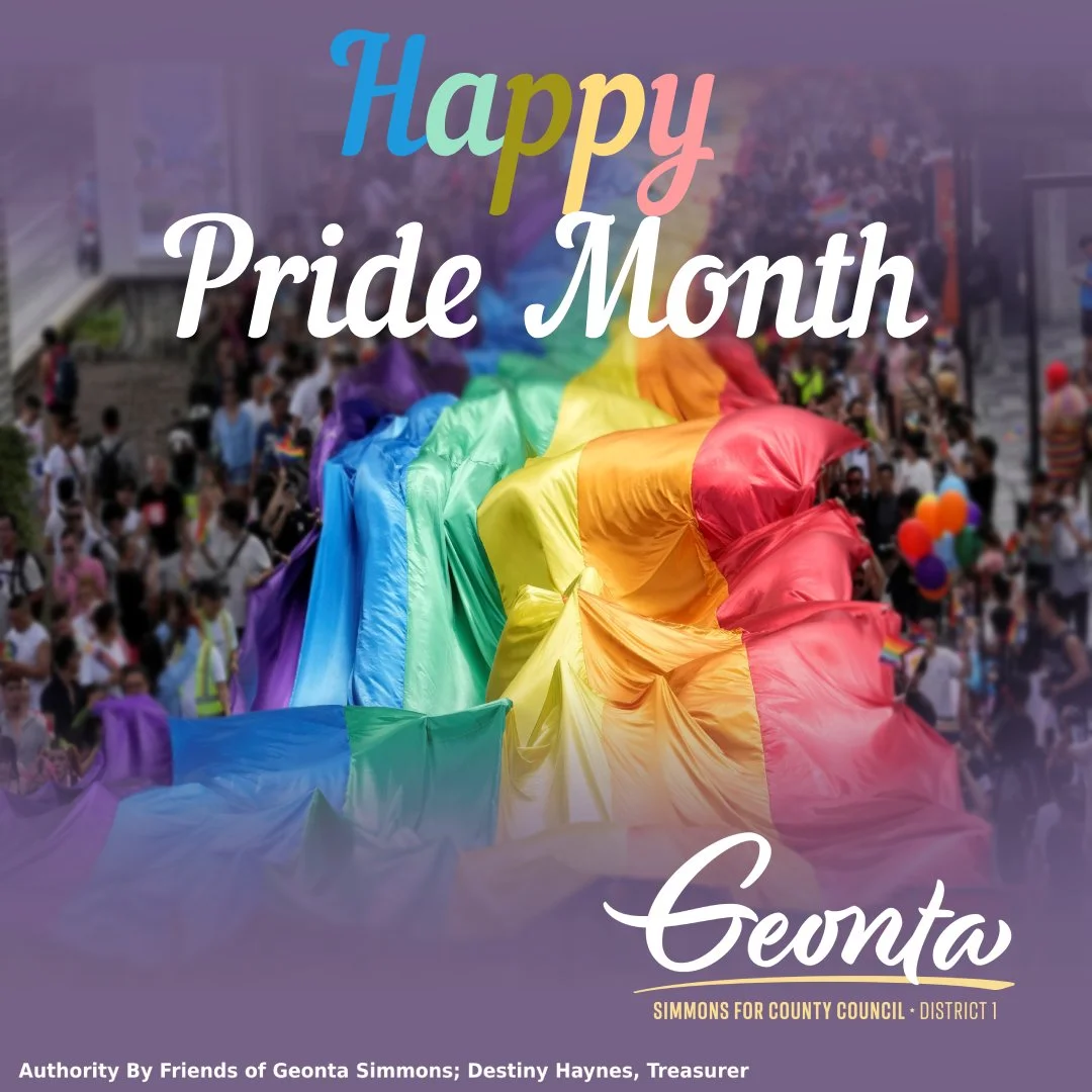 Happy #pridemonth Anne Arundel County. 

This month, we celebrate the LGBTQ+ community and honor the countless trailblazers who fought for equality, dignity, and justice. Their courage helped pave the way for future generations to live more openly an