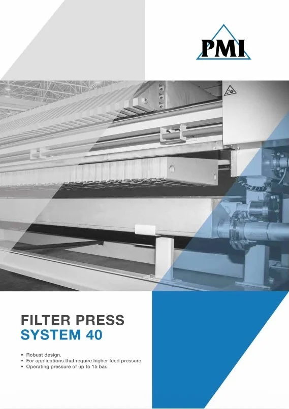 PMI Filter Press (System 40) Brochure