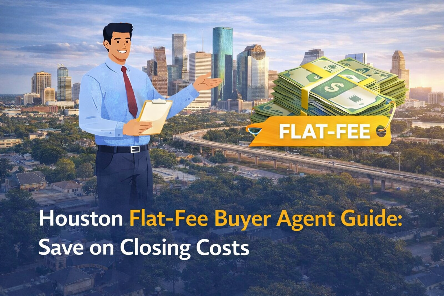 Houston Flat-Fee Buyer Agent Guide: Save on Closing Costs
