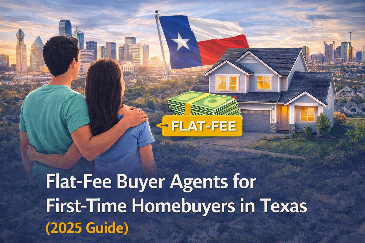 Flat-Fee Buyer Agents for First-Time Homebuyers in Texas (2026 Guide)