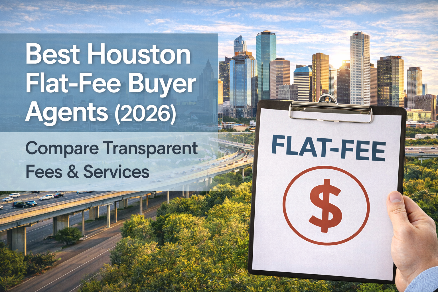 Houston Flat-Fee Buyer Agents: Best Options &amp; How They Save You Money (2026 Guide)