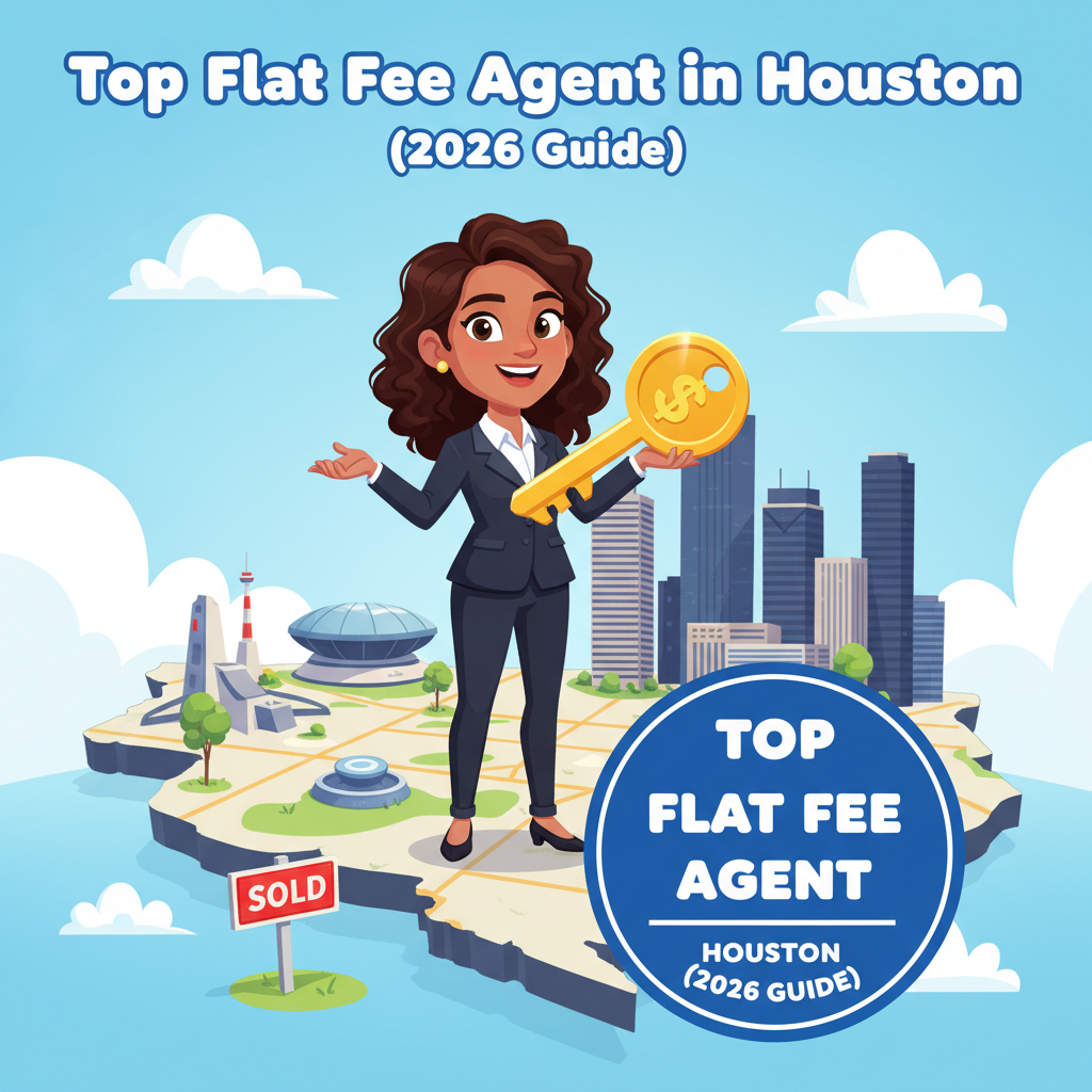 Top Flat Fee Agent in Houston (2026 Guide) – Best Houston Flat Fee Realtors Compared
