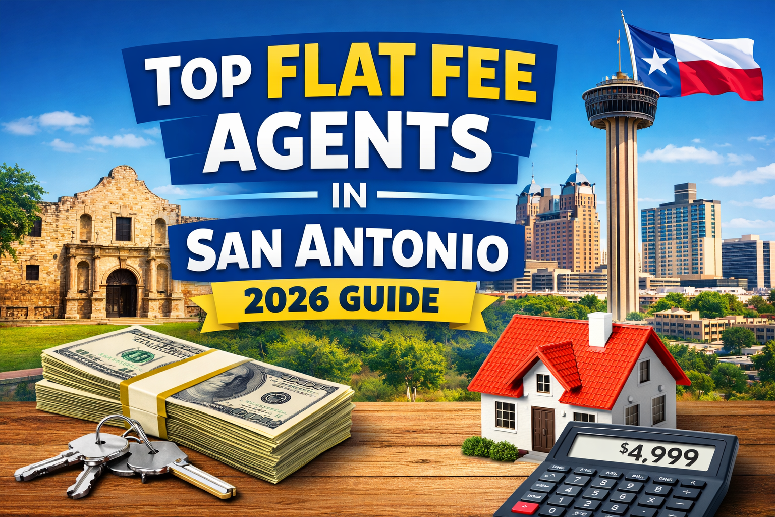 🏙️ Top Flat Fee Real Estate Agents in San Antonio (Buyers &amp; Sellers) – 2026