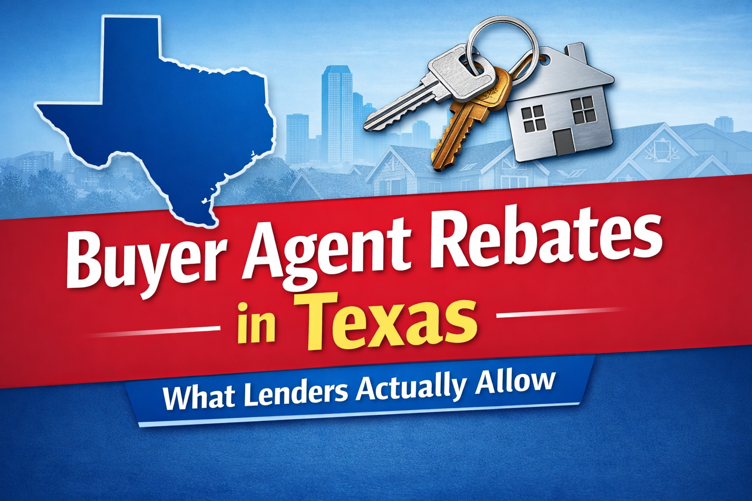 How Buyer Agent Rebates Work in Texas