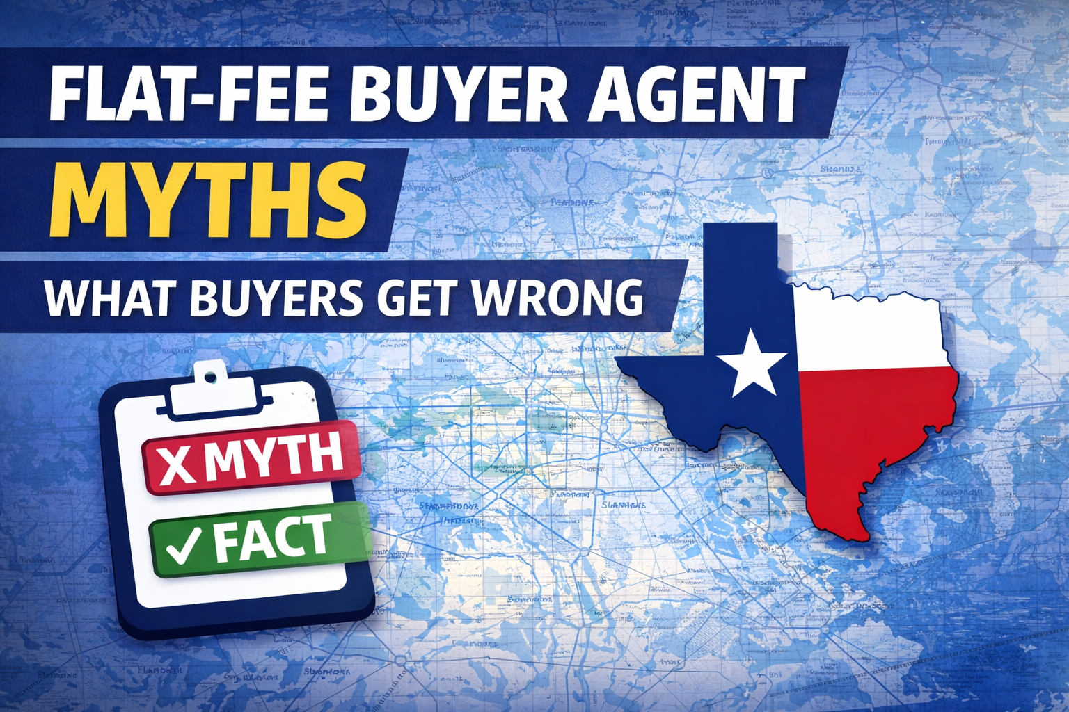 Top Misconceptions About Flat-Fee Buyer Agents (What Buyers Get Wrong)