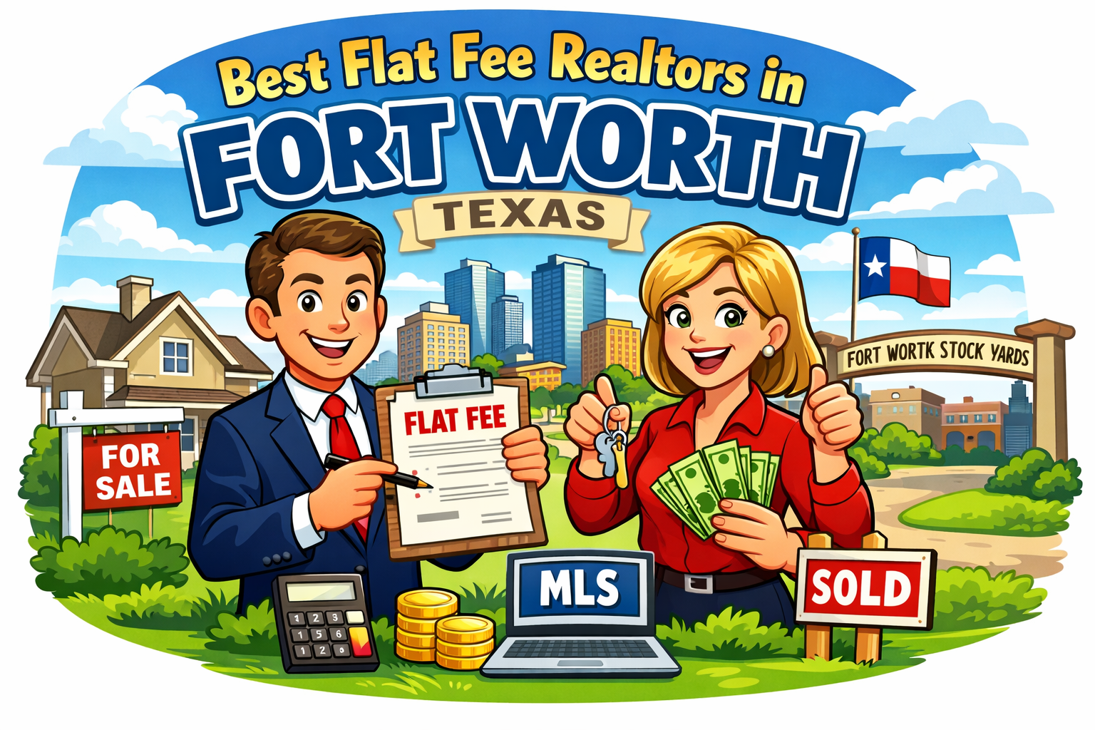 Best Flat Fee Real Estate Agents in Fort Worth (2026 Guide)