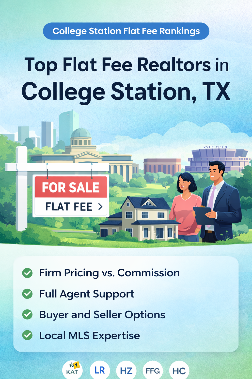 Top Flat Fee Realtors in College Station, TX (2026 Complete Guide)