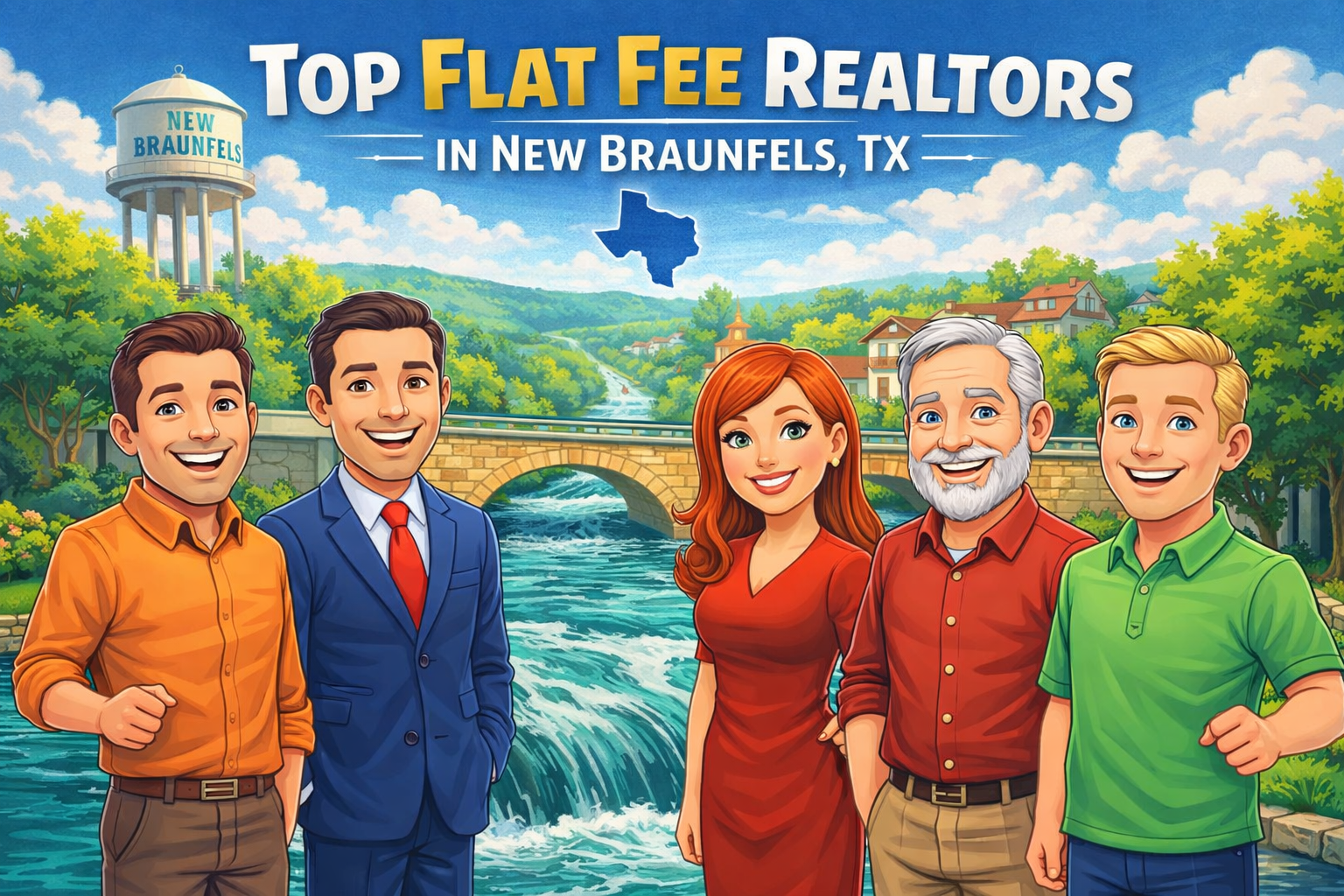 Top Flat Fee Realtors in New Braunfels, TX(2026 Complete Guide)