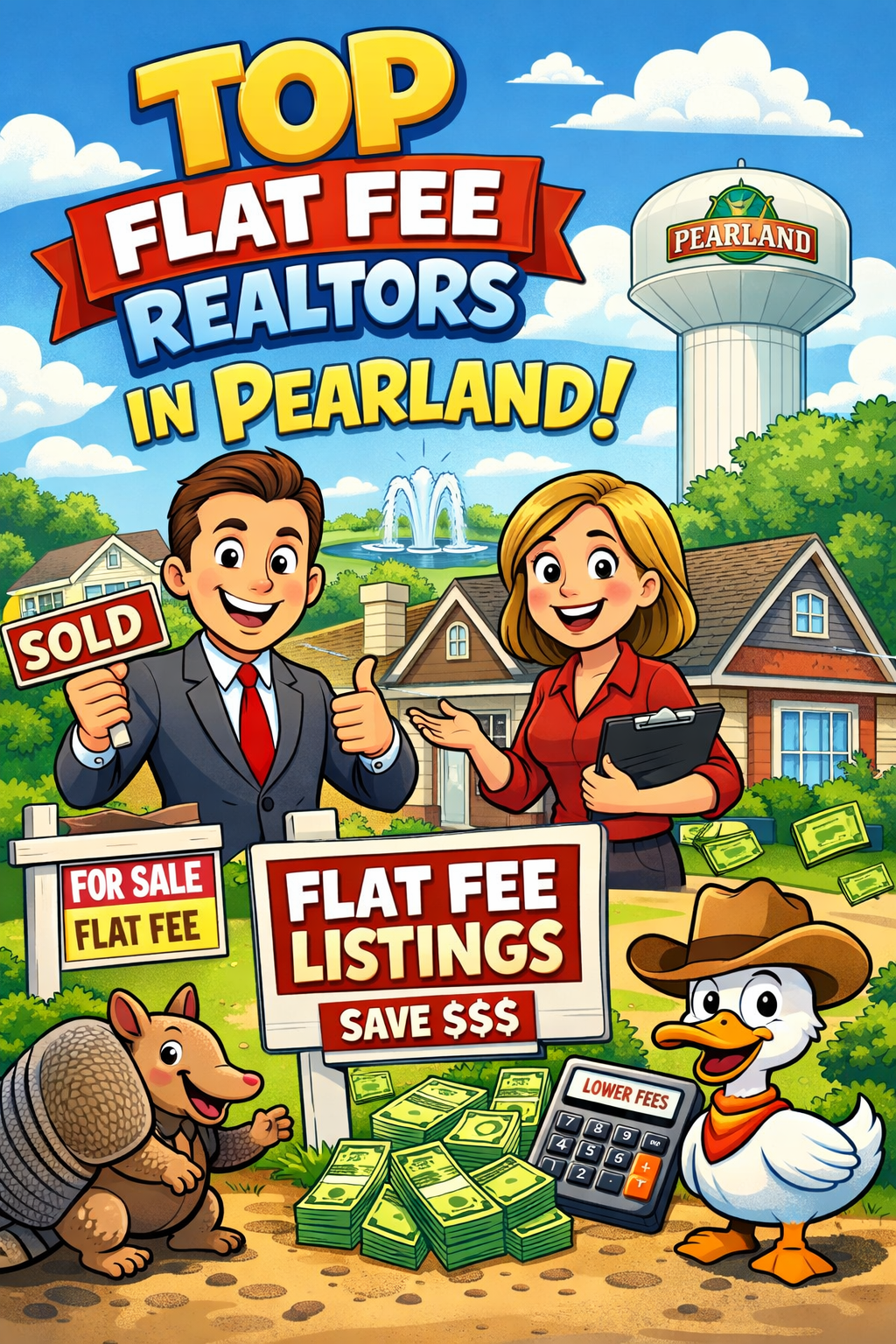 Top Flat Fee Realtors in Pearland, TX(2026 Ranking Guide)