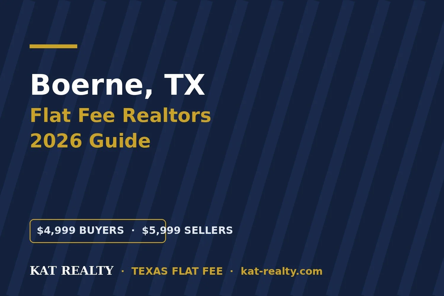 Flat Fee Realtors in Boerne, TX: 2026 Guide