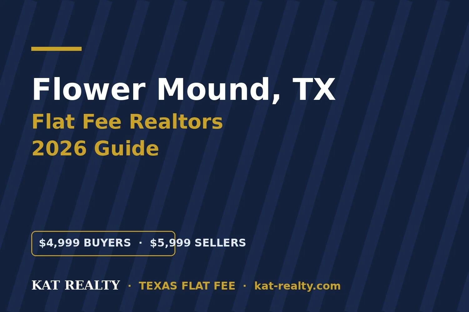 Flat Fee Realtors in Flower Mound, TX: 2026 Guide