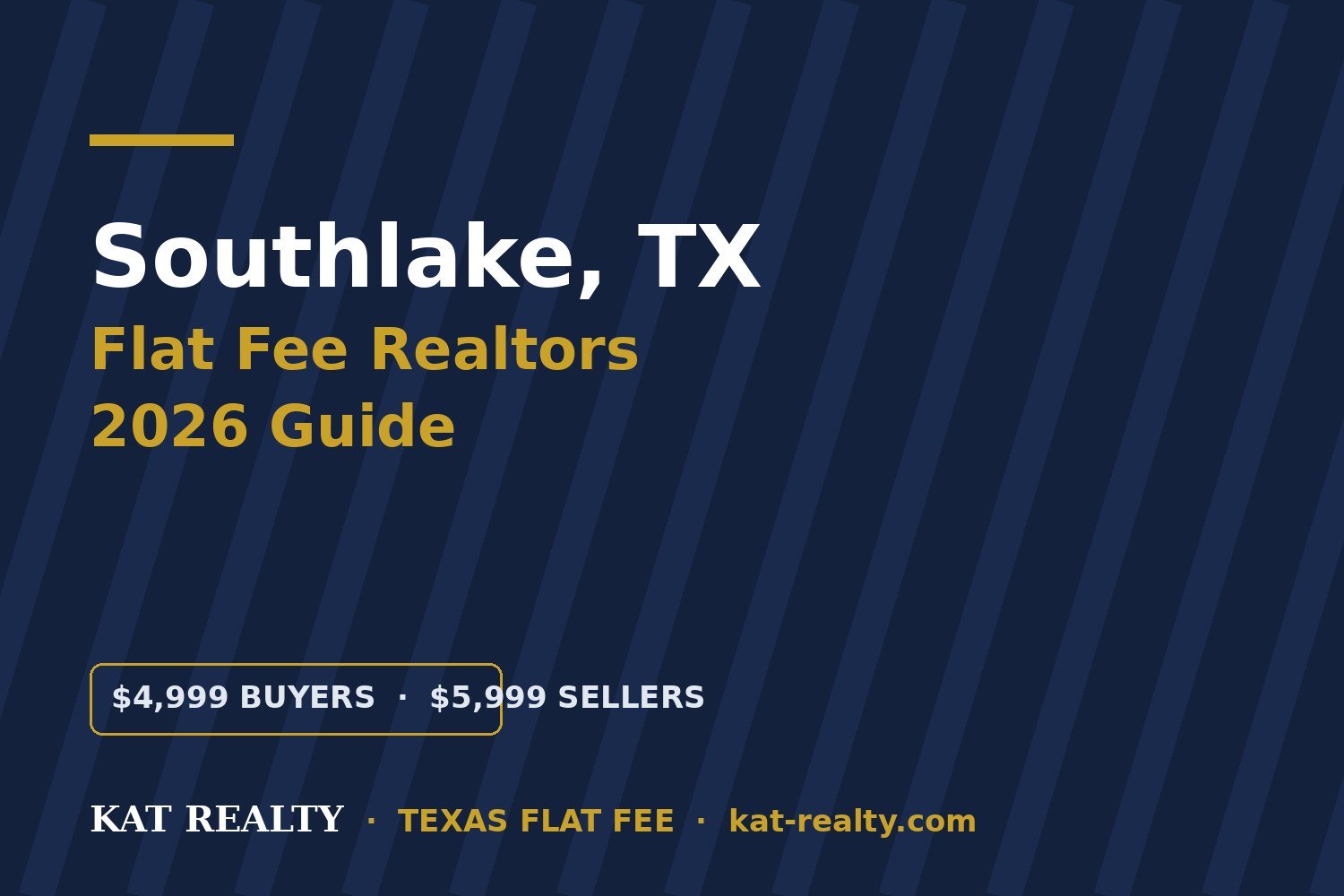 Flat Fee Realtors in Southlake, TX: 2026 Guide
