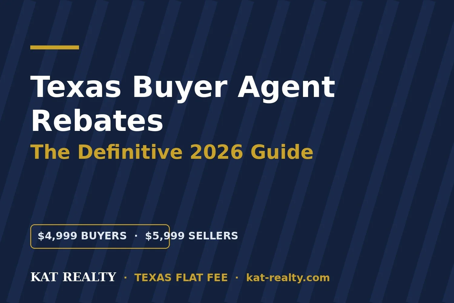 Texas Buyer Agent Rebates: The Definitive 2026 Guide