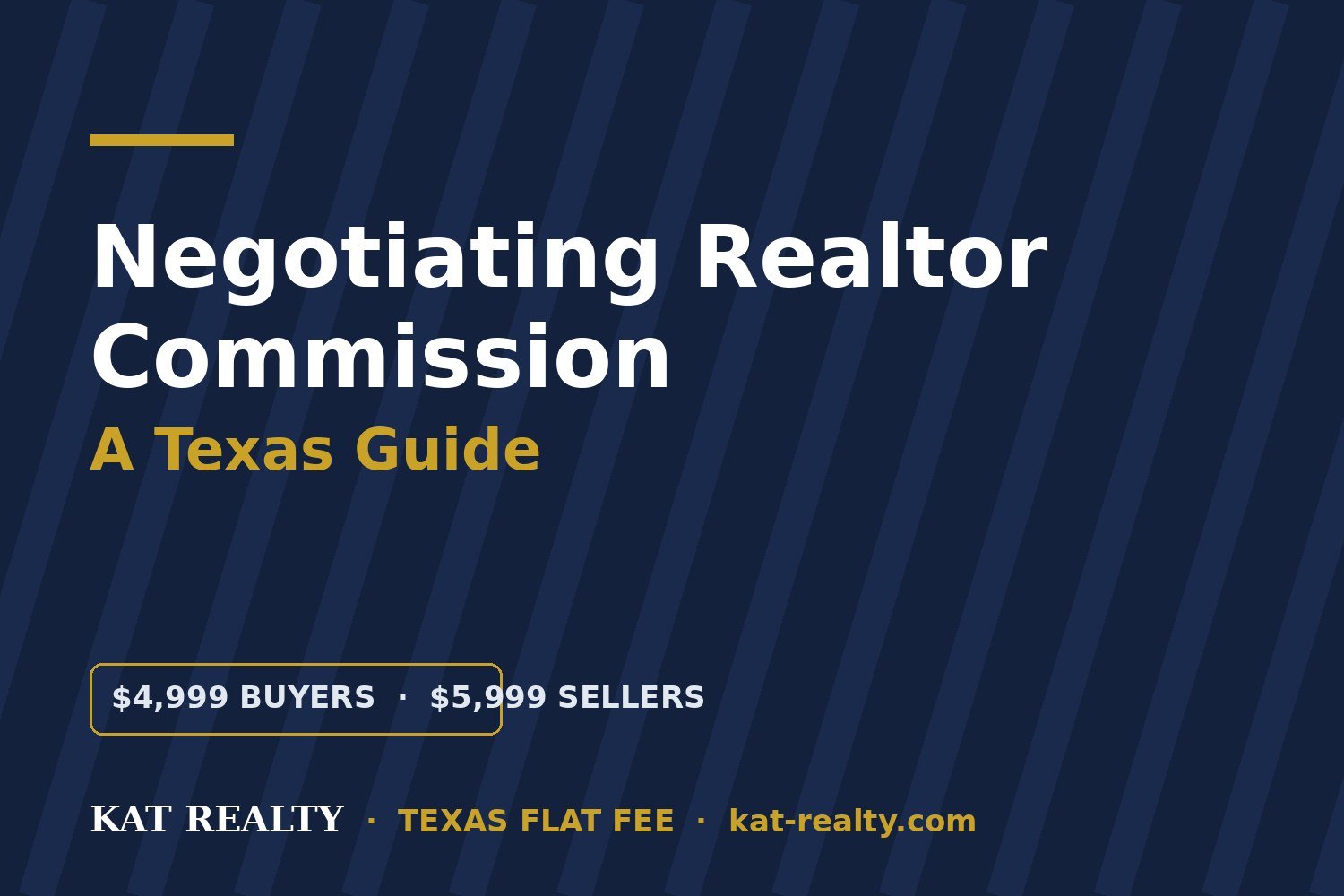 How to Negotiate Realtor Commission in Texas (2026 Guide)
