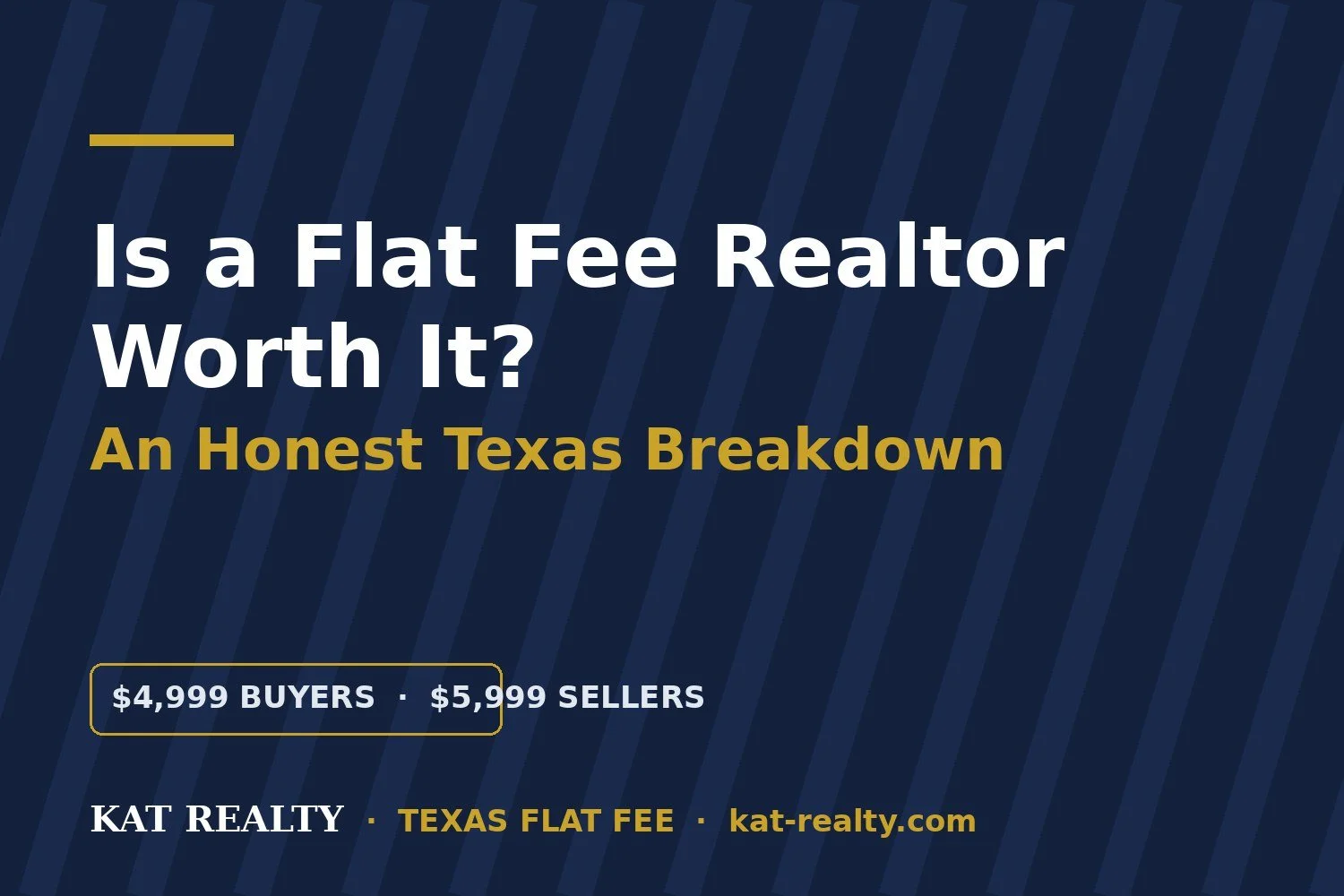 Is a Flat Fee Realtor Worth It in Texas? An Honest Breakdown