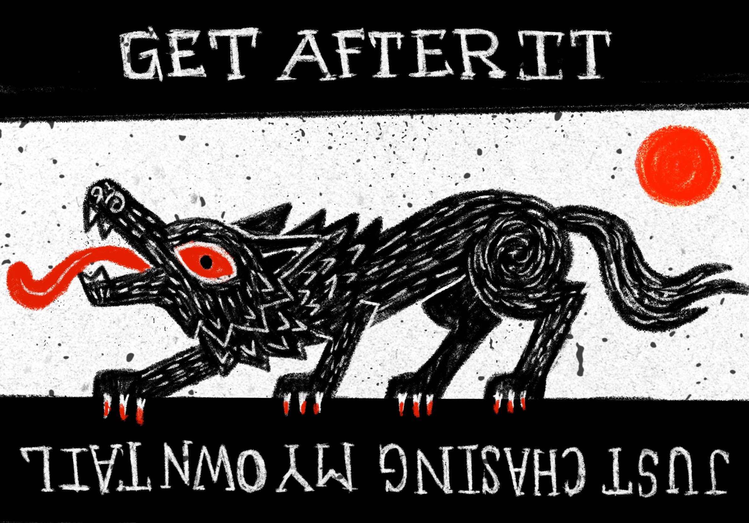 GET AFTER IT - WOLF MUG