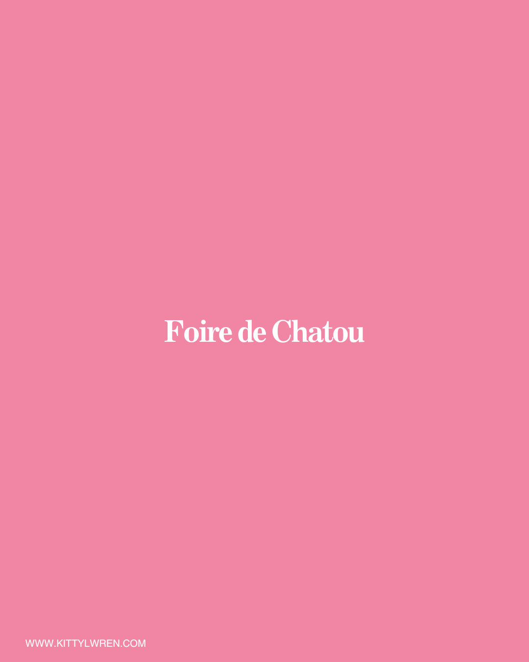 foire  de chatou