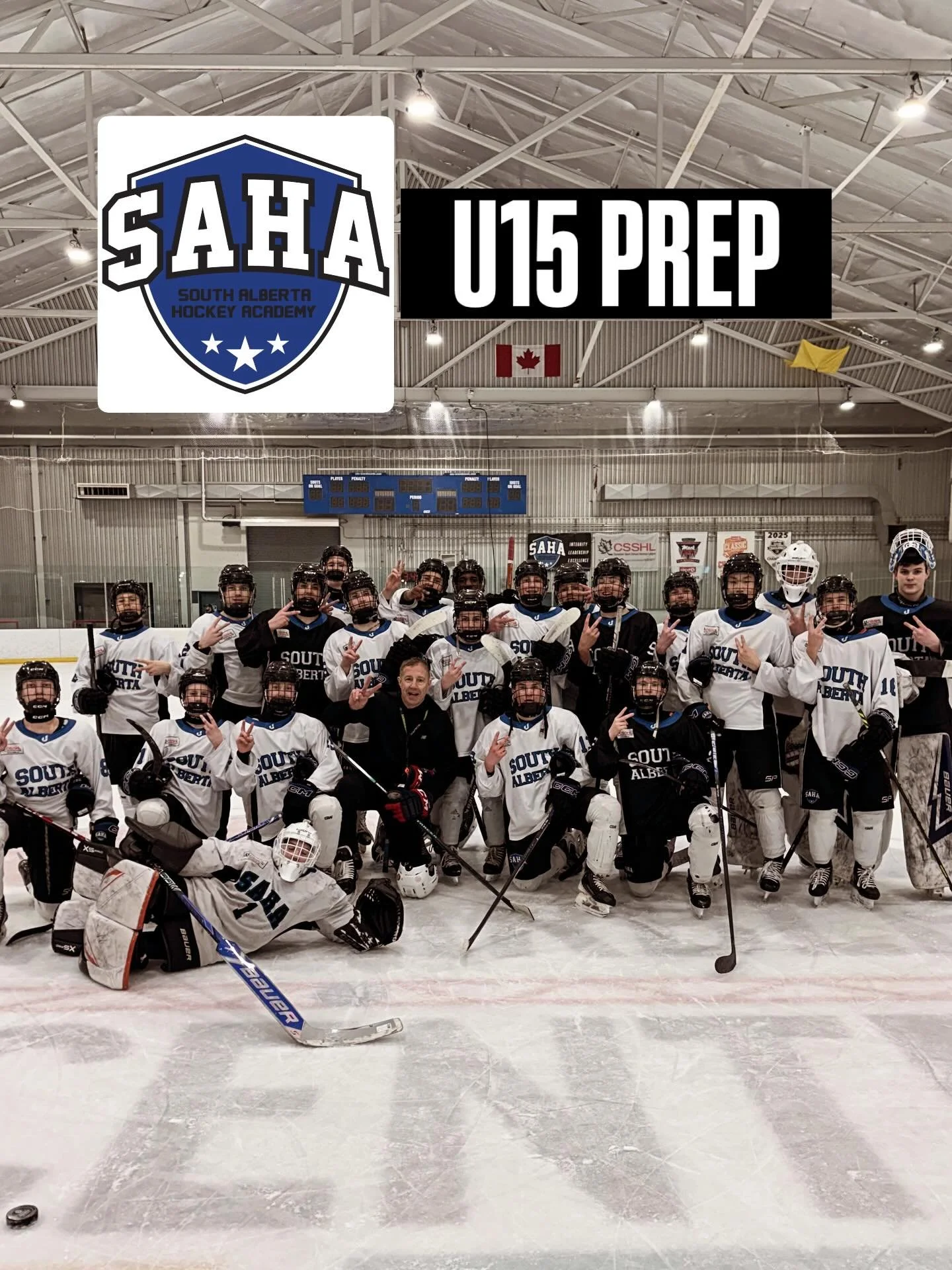 Feeling so many great things about working with the SAHA U15 Prep team. Appreciative, honoured, grateful, proud, connected and gratifying to name a few&hellip; such a great program in Medicine Hat, Alberta. 

Amazing coaching staff led by Cullen Brad