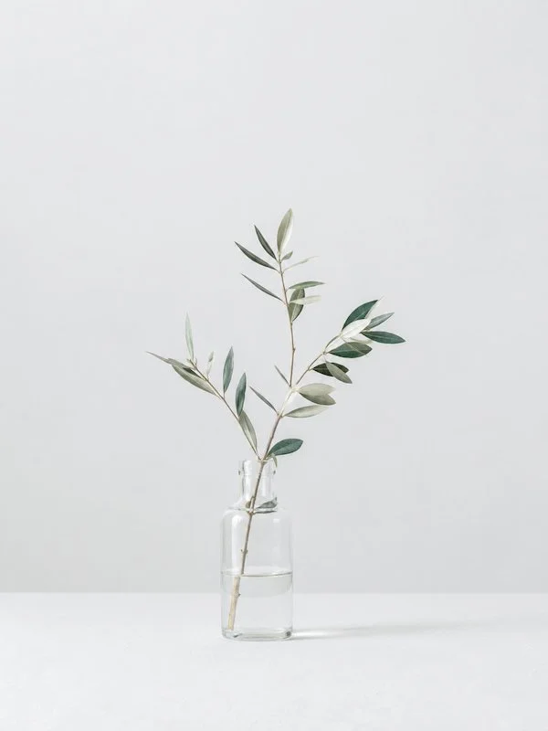 Vase with a stem