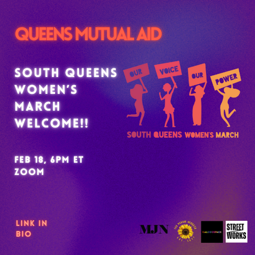 02/15/25: South Queens Women's March welcome