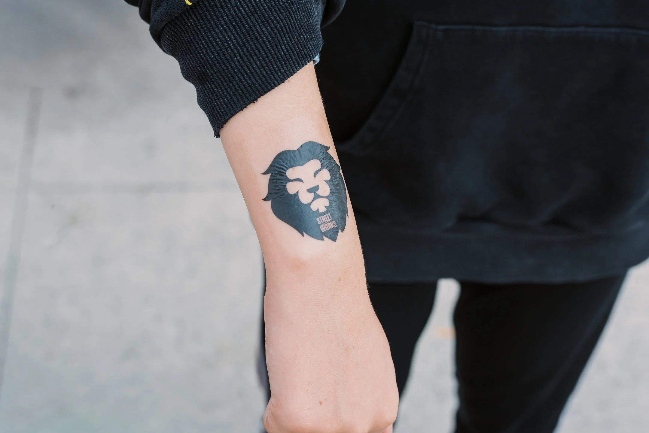 Roar Tattoos. Street Works